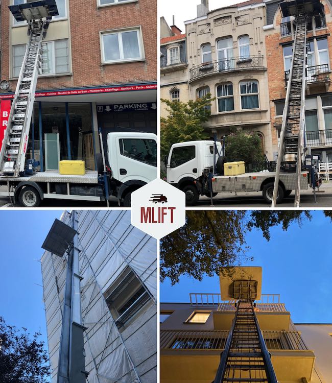Lift déménagement Bruxelles Prix Camion de déménagement avec déménageur